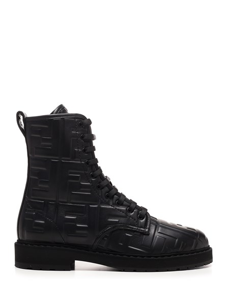 fendi lace up boots