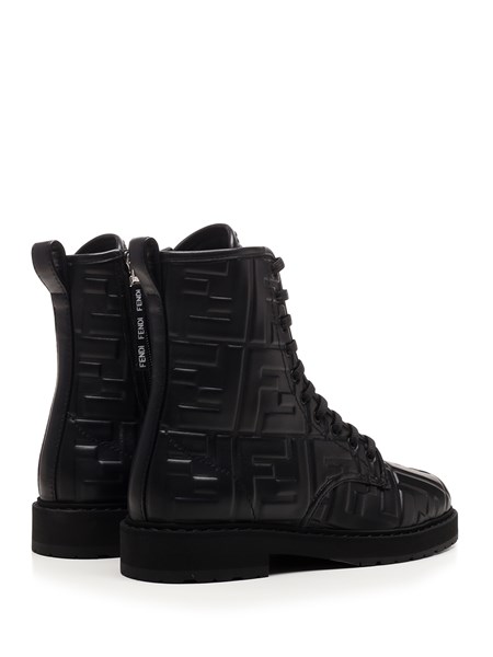 fendi lace up boots