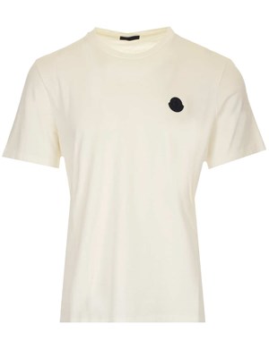 plain white moncler t shirt