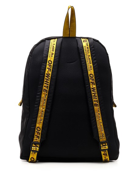 off white backpack yellow straps