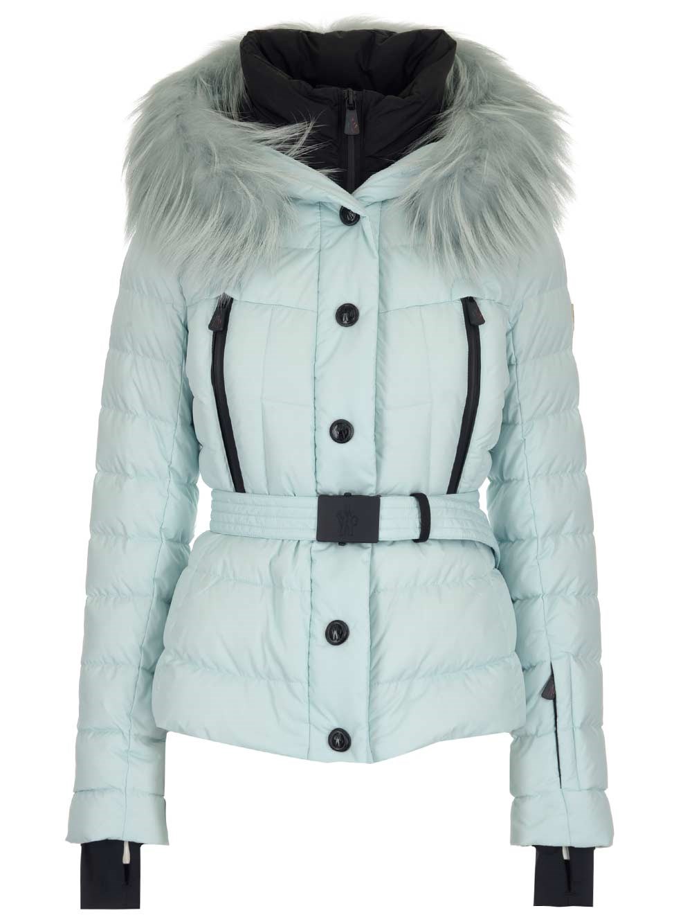 light blue moncler coat