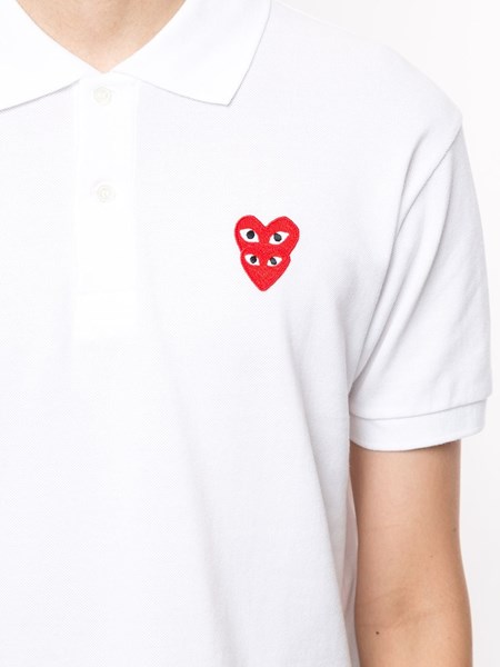 comme de garcons polo