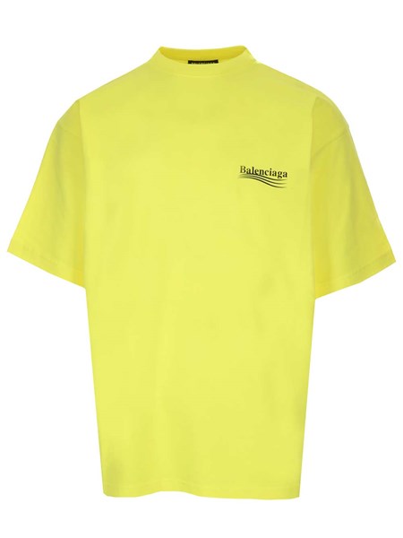 balenciaga yellow shirt