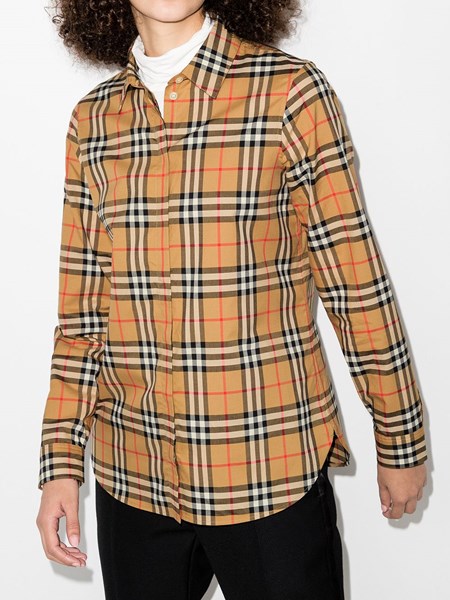 camicia burberry donna