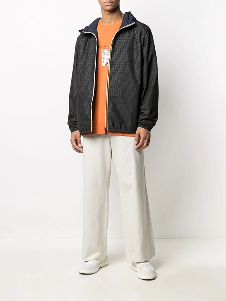 fendi zipper bomber jacket mens