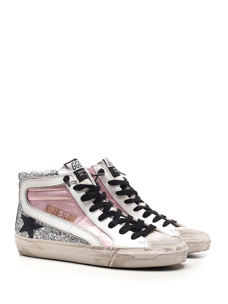 golden goose slide high top