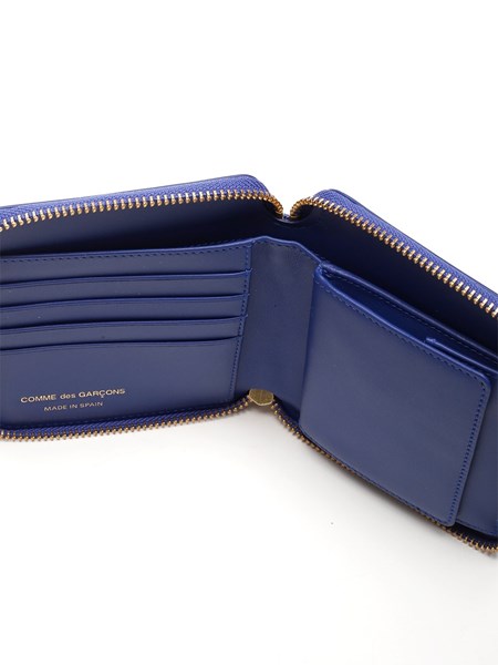 comme des garcons zip around wallet xl