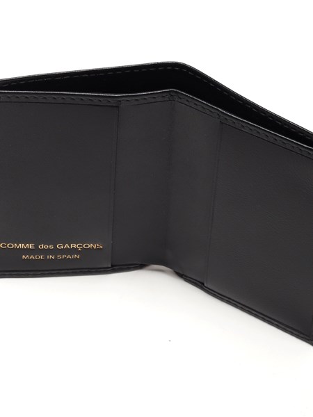 comme des garcons leather wallet