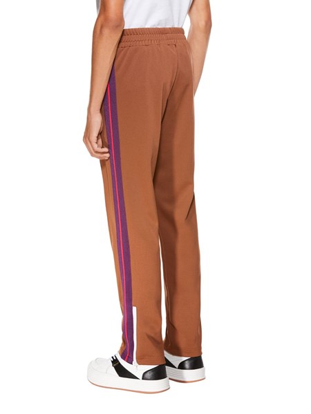 beige track pants