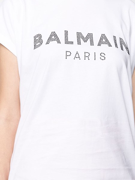 balmain signature t shirt