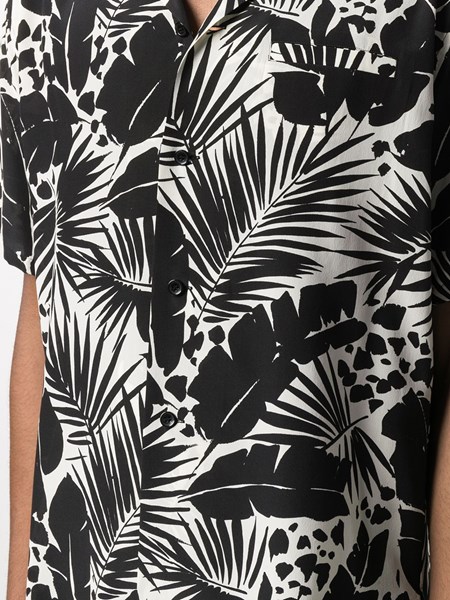 saint laurent shark shirt