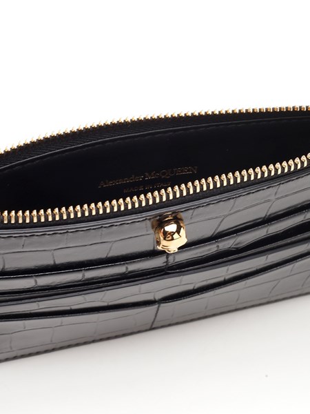 Alexander Mcqueen Donna Portafoglio con zip | Al Duca d'Aosta