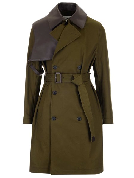 loewe green coat