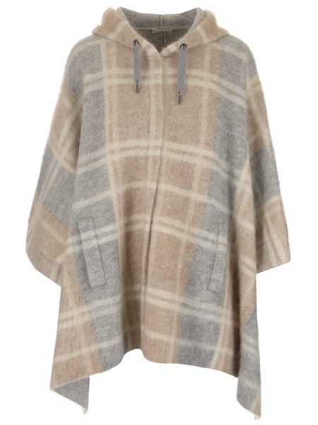 ladies hooded poncho