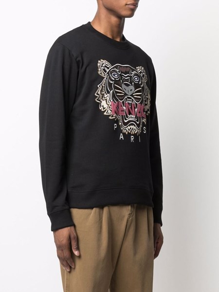 kenzo black tiger sweatshirt