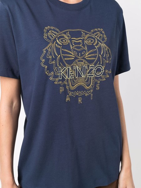 kenzo blue t shirt