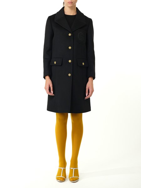 gucci black wool coat