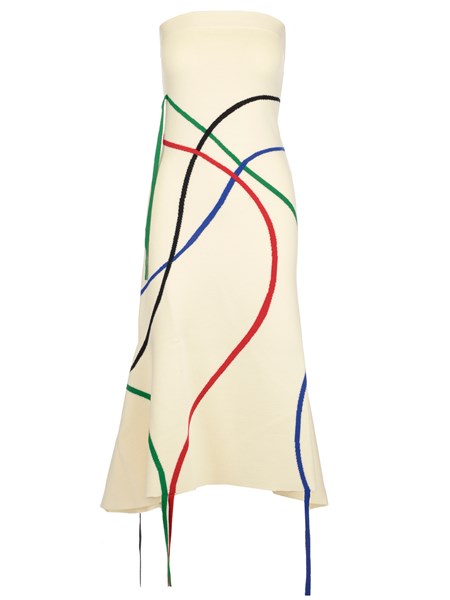 wool jersey bustier dress wool jersey bustier dress