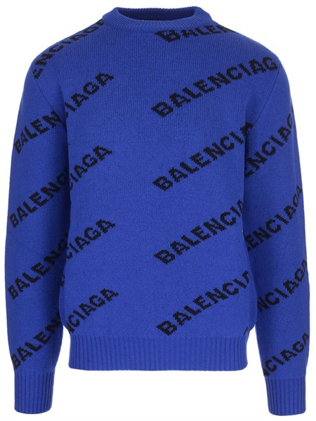 Balenciaga Blue sweater for Men - US 