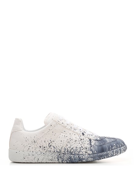maison margiela paint drop sneakers