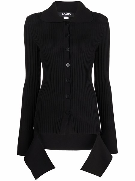 long sleeve ribbed cardigan