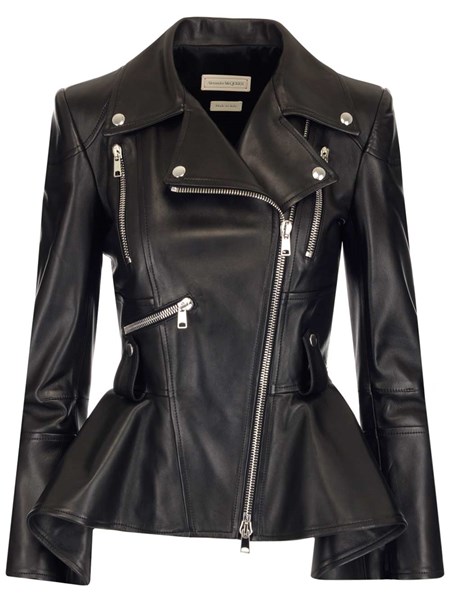 Black leather 