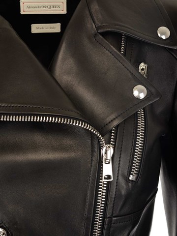 Alexander Mcqueen Black leather 