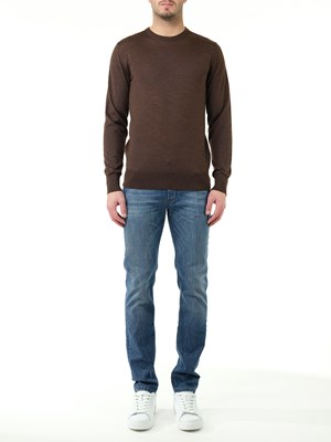 walmart brown crewneck