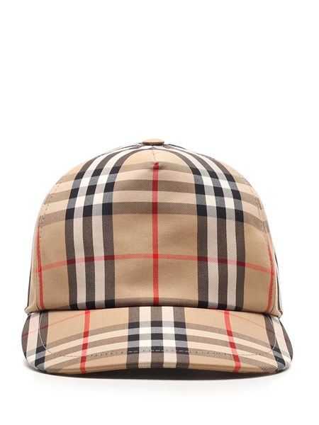 burberry check cap