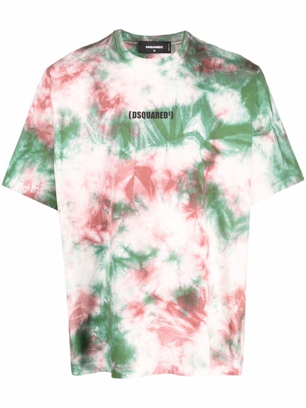 Dsquared 2 Green/red tie dye tshirt for 