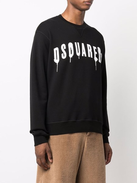 dsquared black sweatshirt