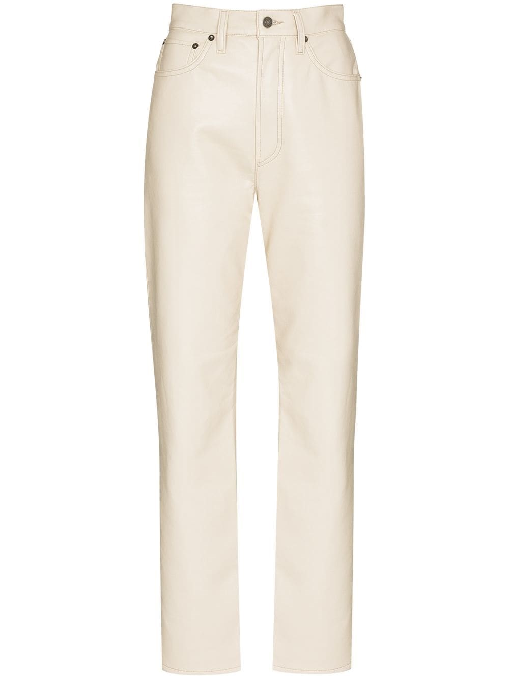 Agolde Faux leather trousers for Women 