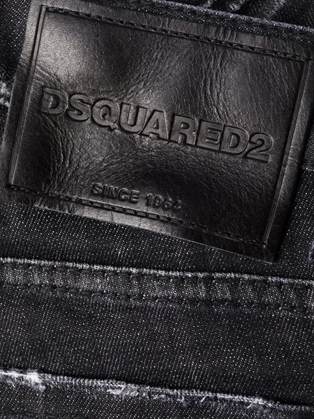 Dsquared 2 Uomo Jeans nero slavato | Al Duca d'Aosta