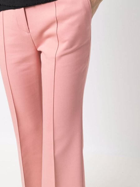 pink bootcut pants
