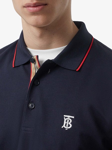 burberry polo navy blue