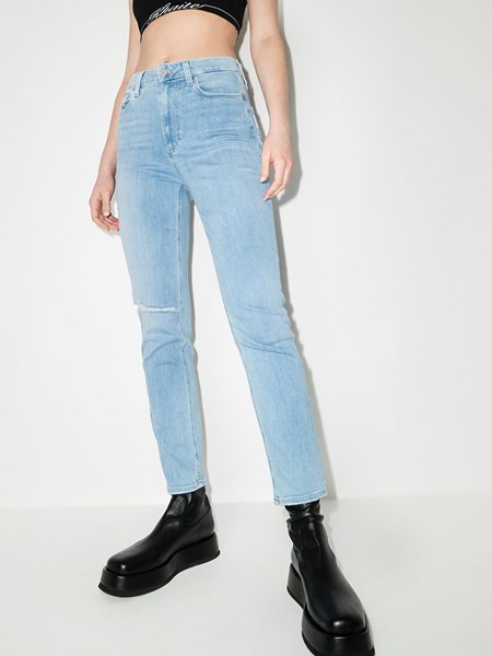 Paige Slim fit light blue jeans for 