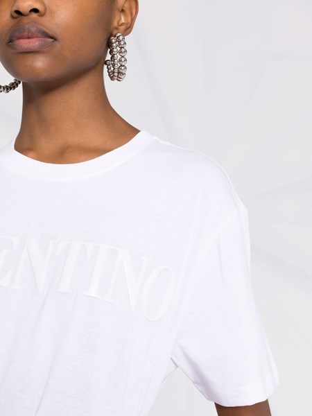 T-shirt VLTN Bianco/ Rosso Donna | T-shirt e Felpe Valentino ~ IL Listone