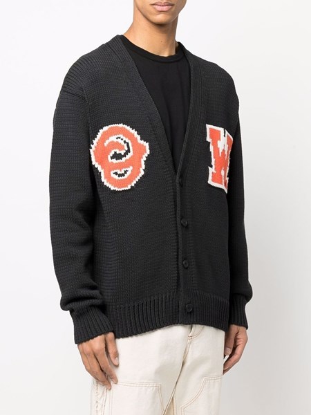 off white knit cardigan