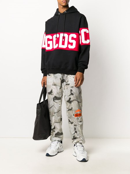 Gcds Uomo Felpa oversize con logo | Al Duca d'Aosta