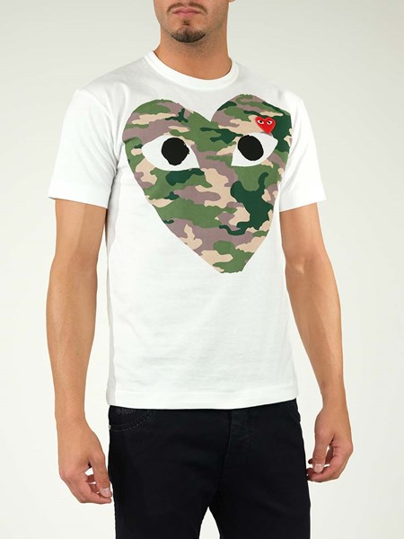 Garcons Play Camu heart t-shirt for Men 