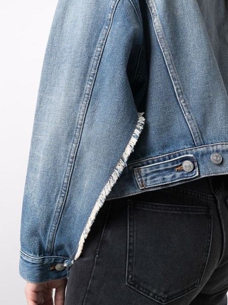 washed denim jacket womens
