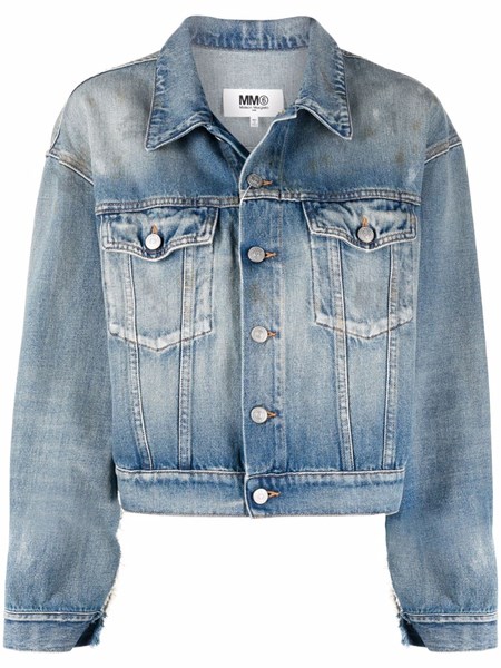 washed denim jacket womens