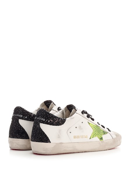 golden goose black snakeskin
