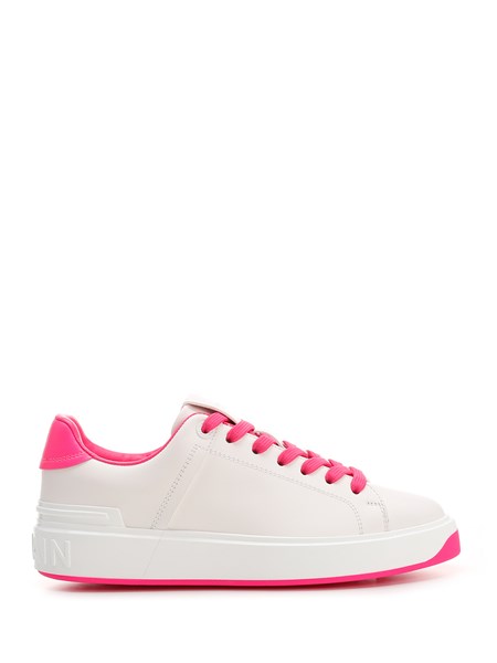 pink balmain sneakers