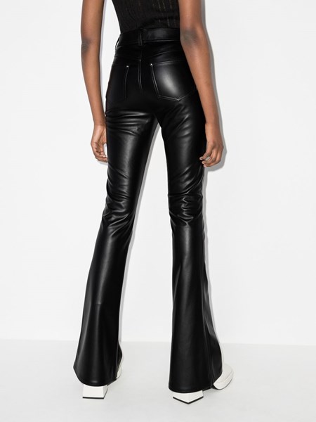 Stand Studio faux leather flared 