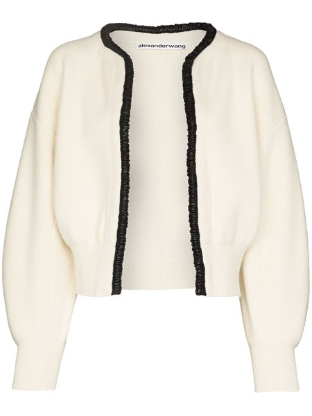 bomber style cardigan