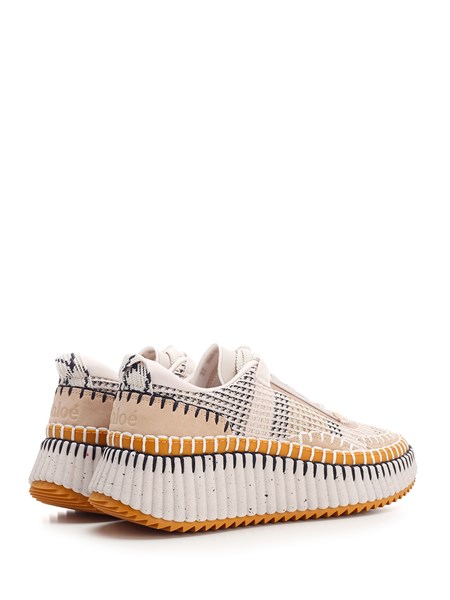 Chloe' Biscuit-colored mesh \
