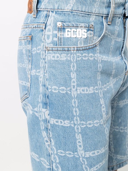 Gcds Uomo Bermuda jeans stampati | Al Duca d'Aosta