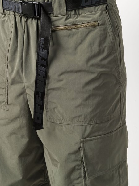 off white cargo shorts