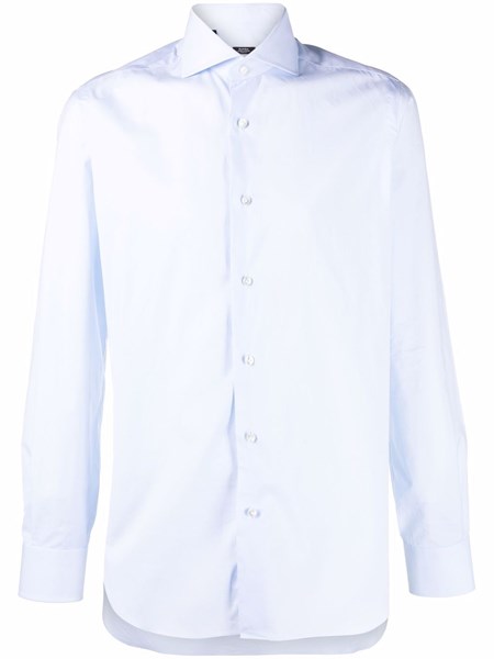 Season Outlet BARBA Luxury Fashion Mens 106PZ500LIGHTBLUE Light Blue Shirt